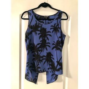 Express split back top